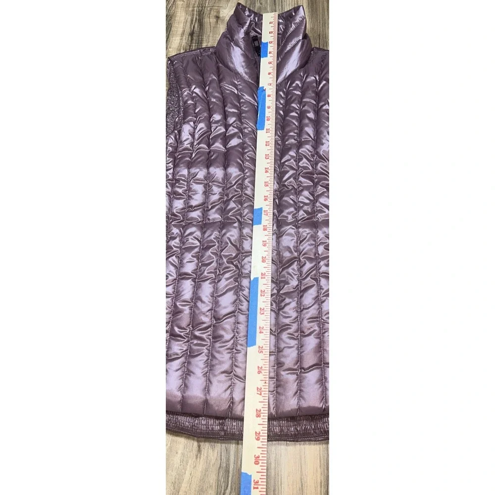 Calvin Klein Performance Small Petite Premium Down Quilted Vest  Security Pocket